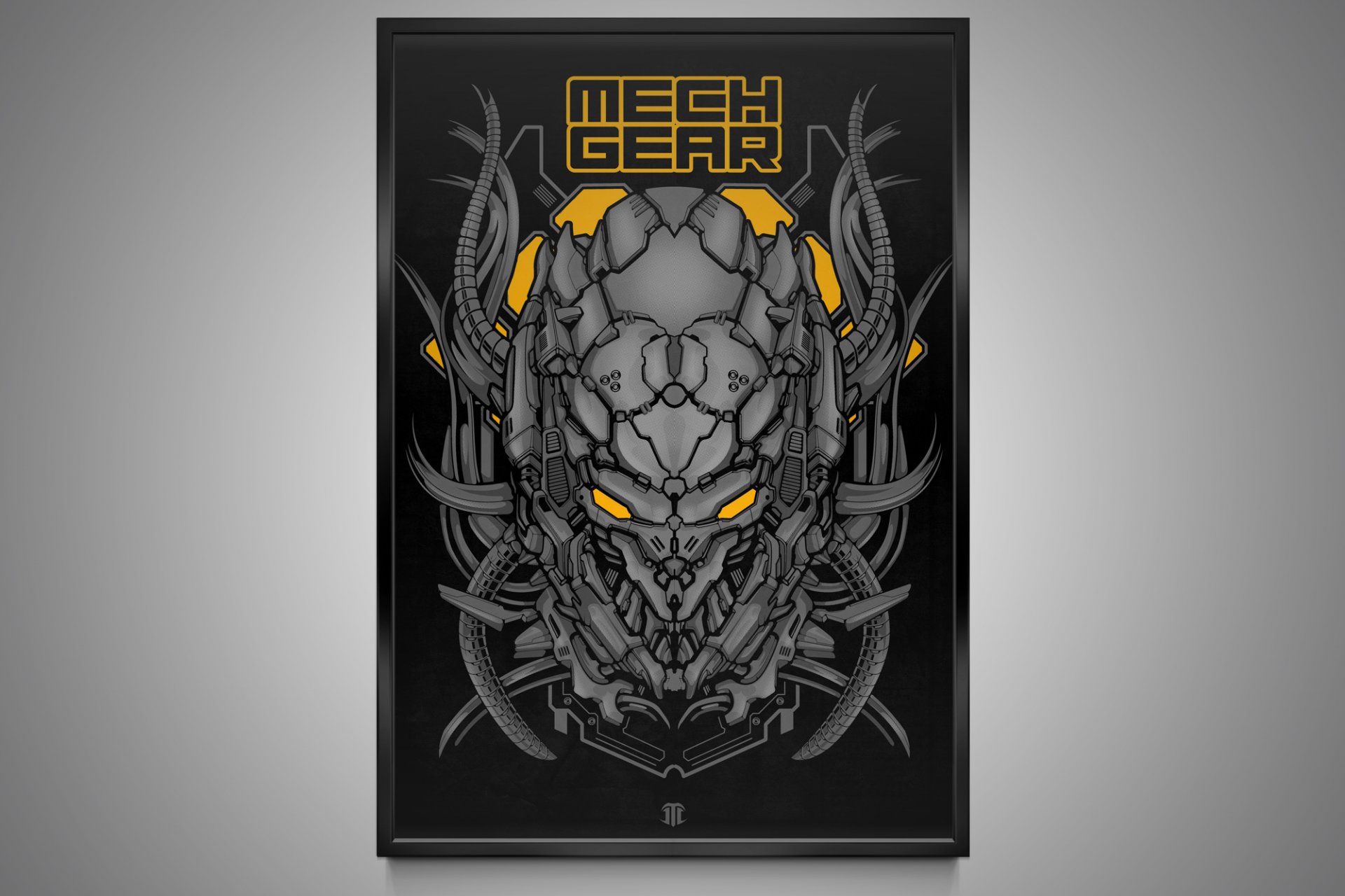 mechgear robot cyborg metal drukuj rysunek drukuj kreatywny