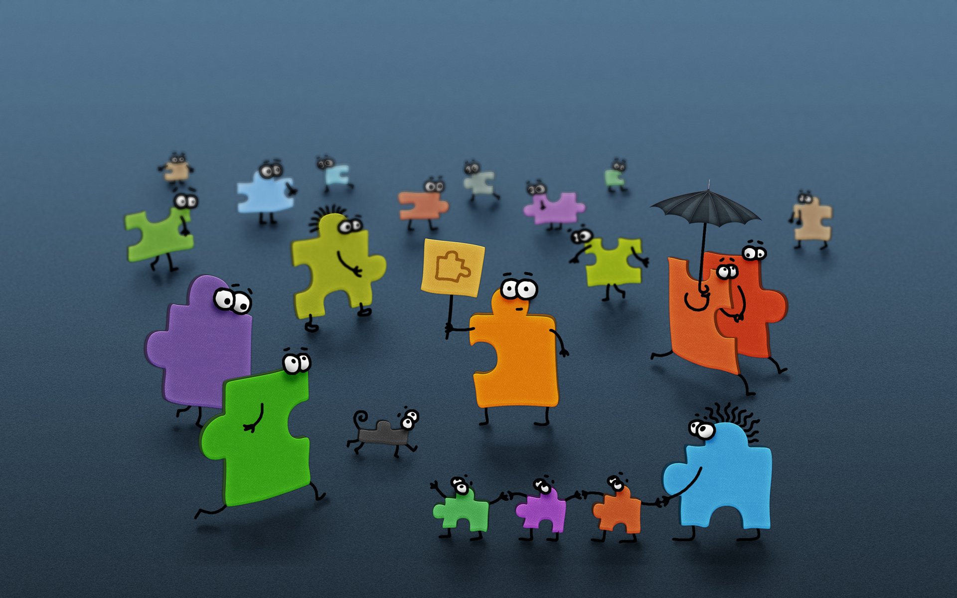 puzzle tabliczka