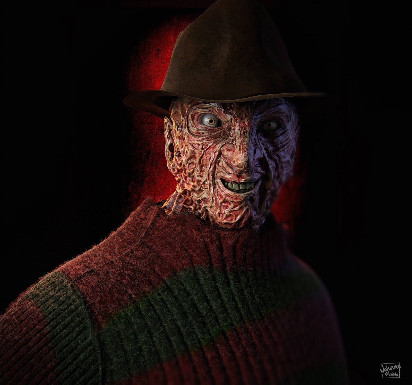 fredy kruger twarz