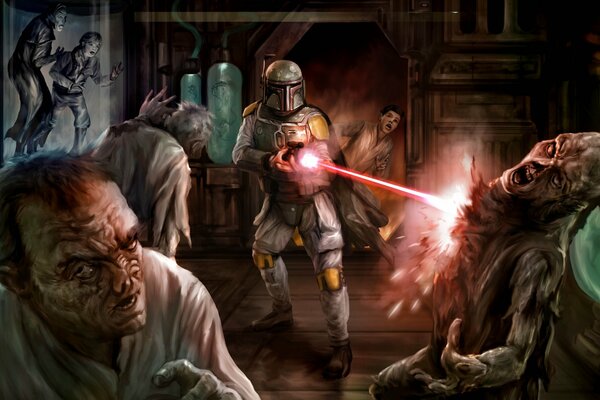 Potwory ludzie z filmu Star Wars