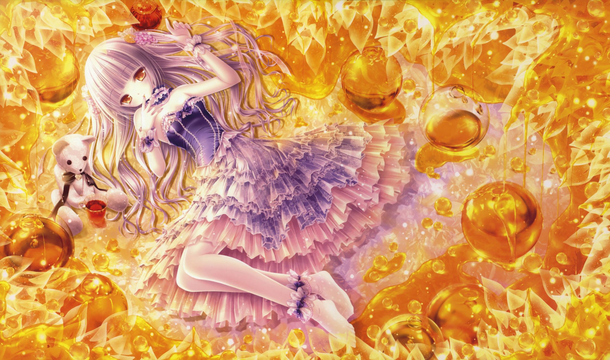 art tinkerbell dzwonienie dziewczyna loli kulki kule miś zabawka