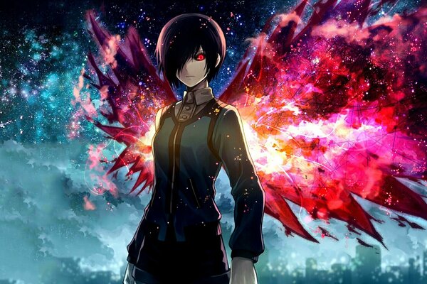 Gwiezdne skrzydła, estetyka Tokyo Ghoul