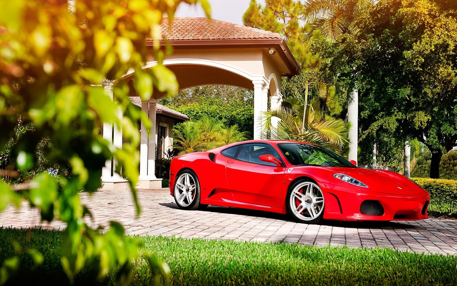 феррари ferrari машина красный