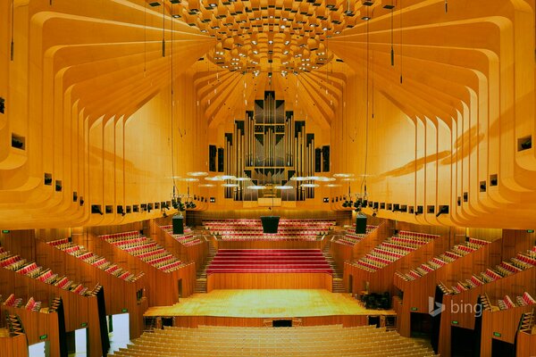 Ogromna sala Opera w Sydney