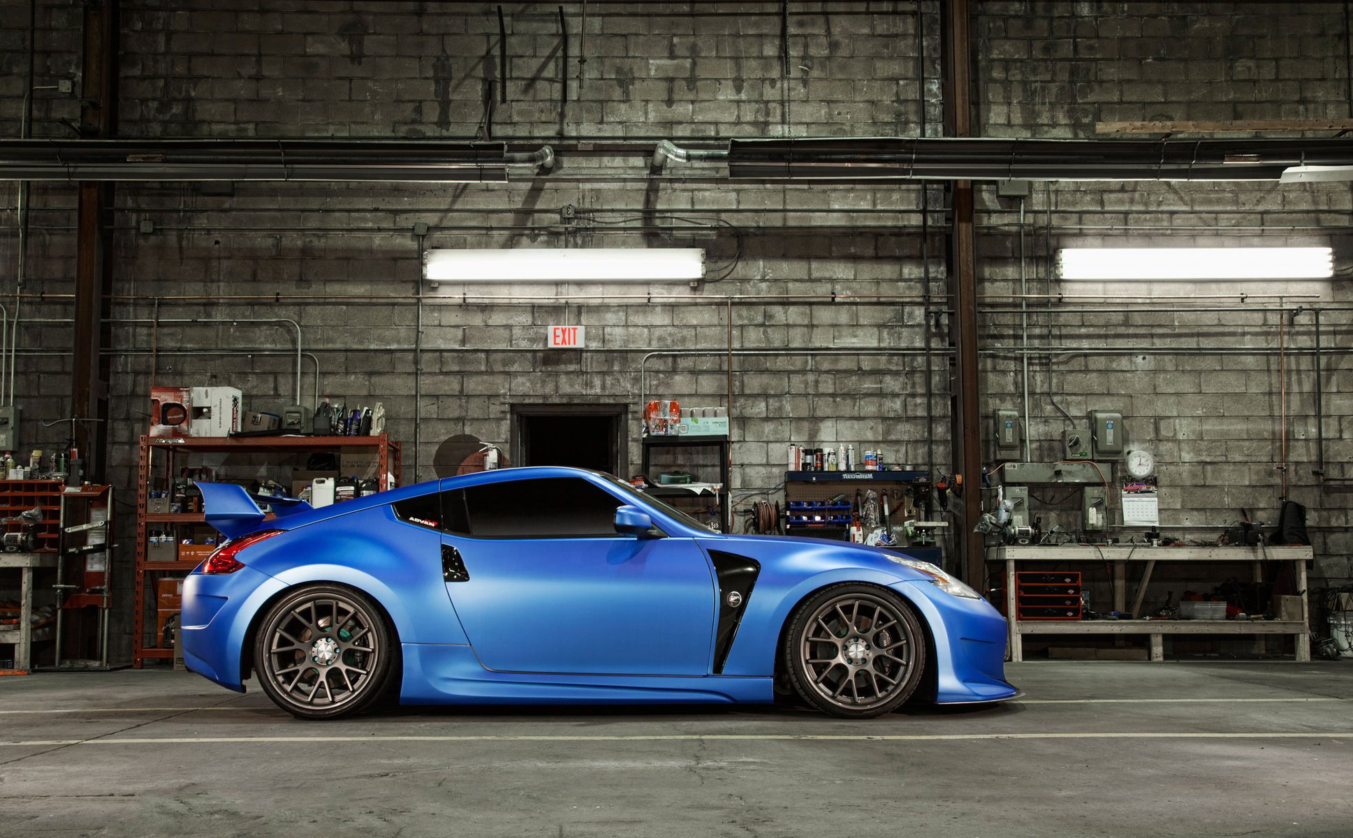 nissan стена авто 370z машины тюнинг