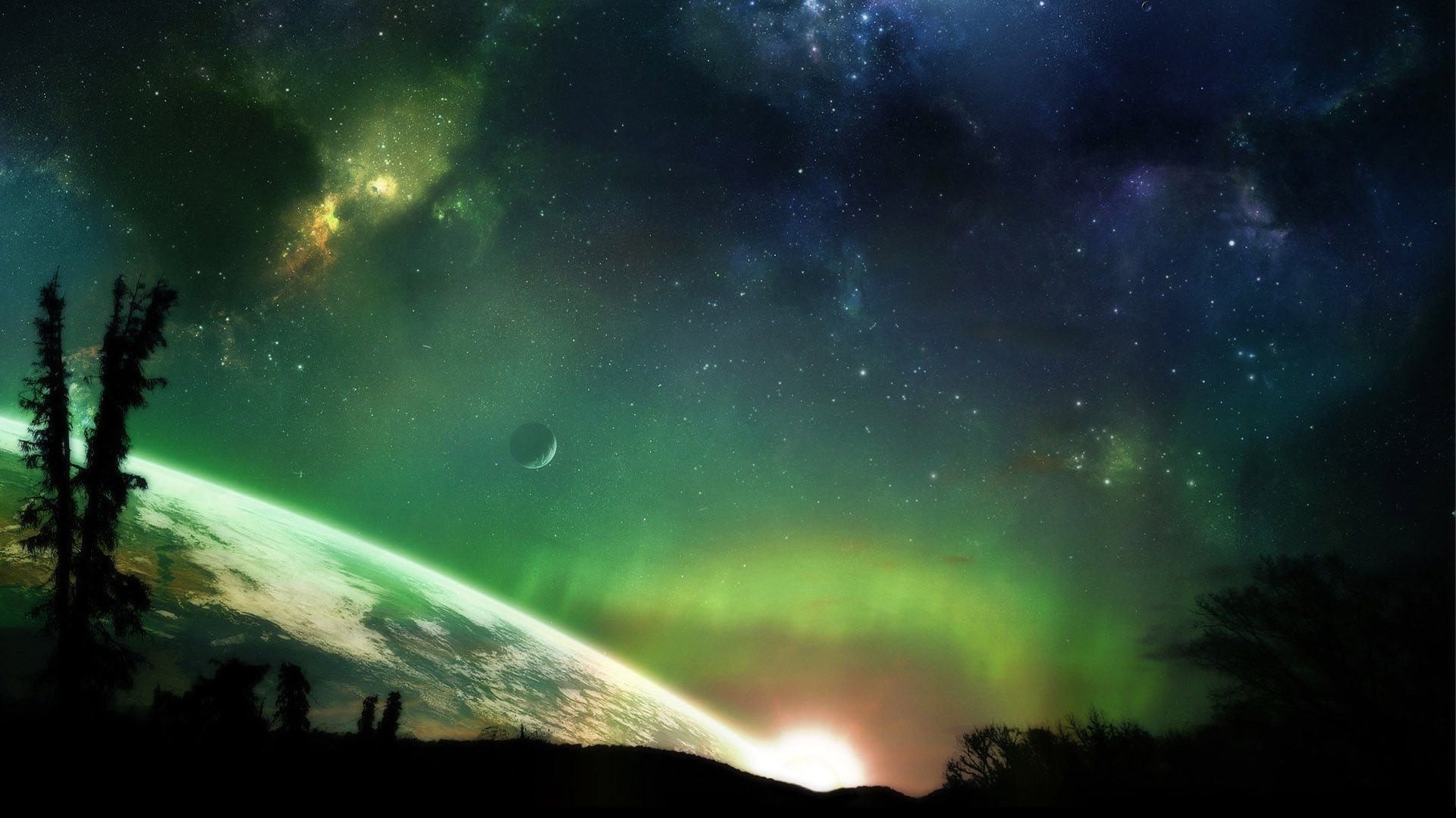 kosmos planety wszechświat
