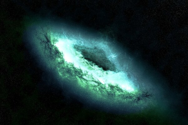 Mystic Blue Star Galaxy
