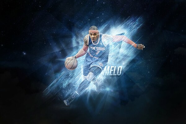 Carmelo Anthony koszykarzem NBA