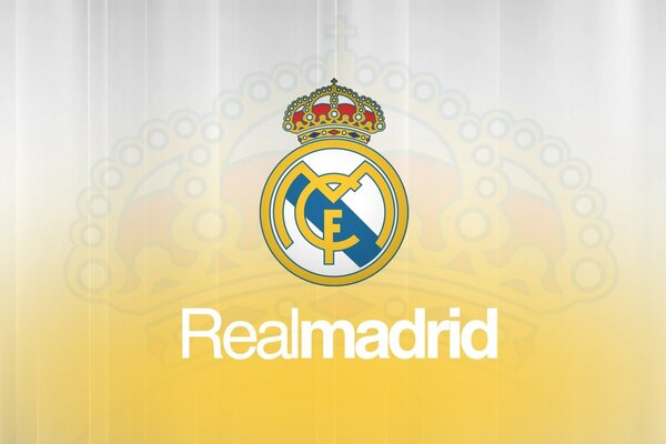 Godło klubu piłkarskiego Realmadrid 