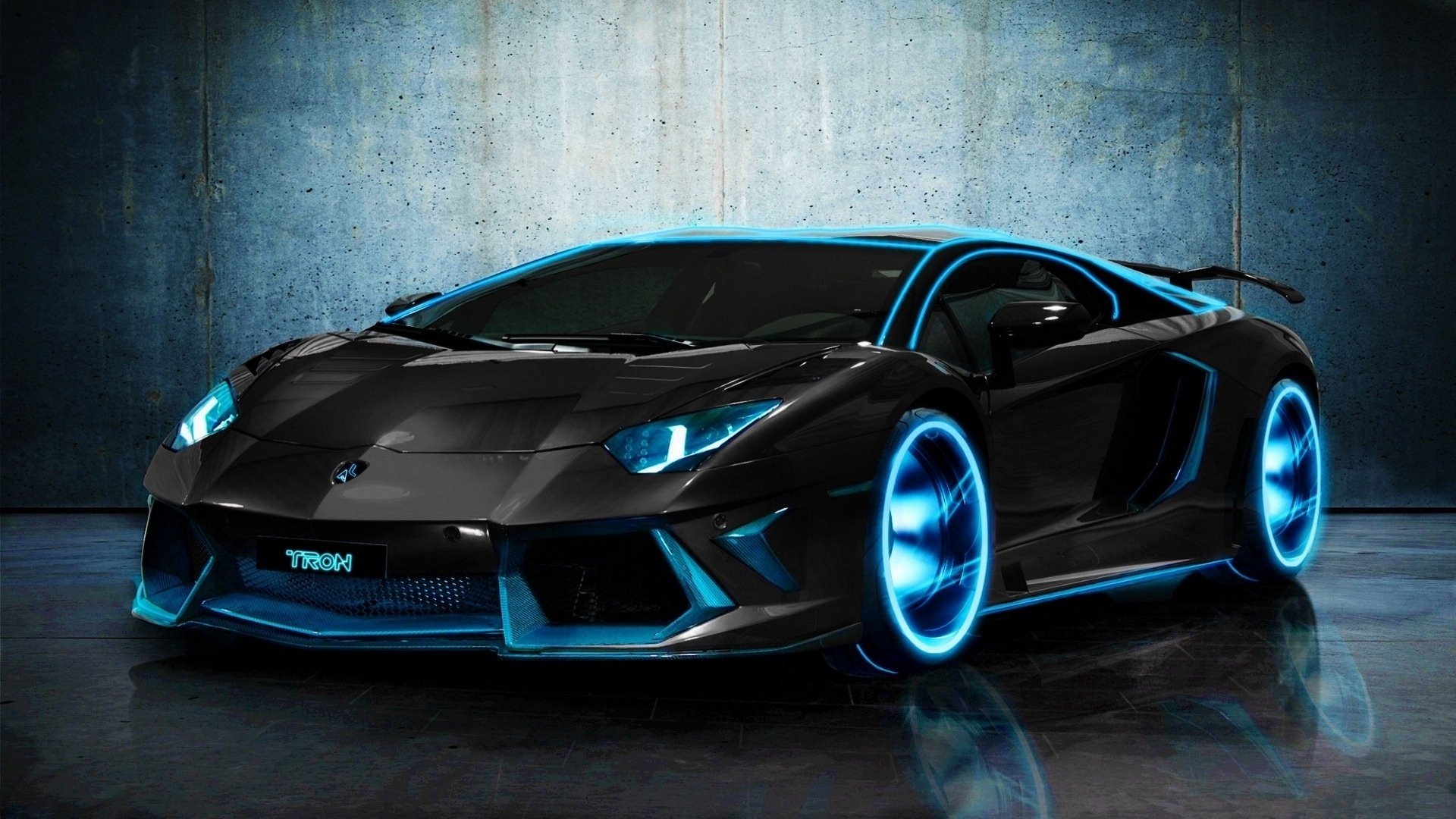 tron samochód tuning