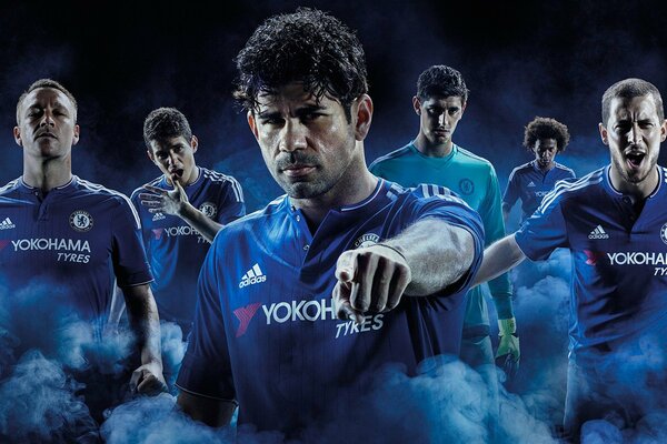 Najsilniejsi gracze Chelsea Terry, Courtois, Oscar, Willian