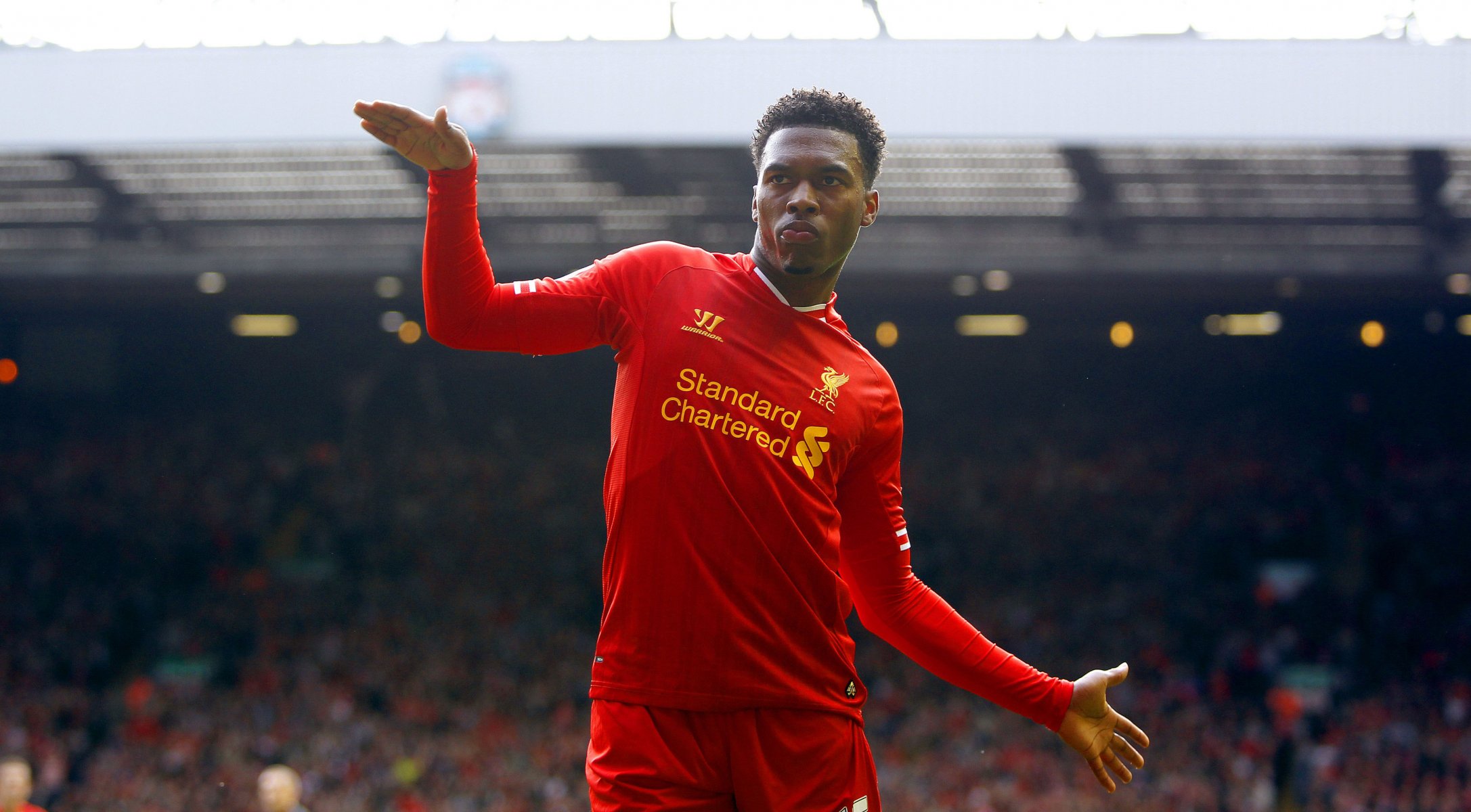 ливерпуль lfc ynwa англия клуб футбол даниел старридж даниэль старридж английской премьер-лиги barclays вперед standard chartered танец танцы цель празднования