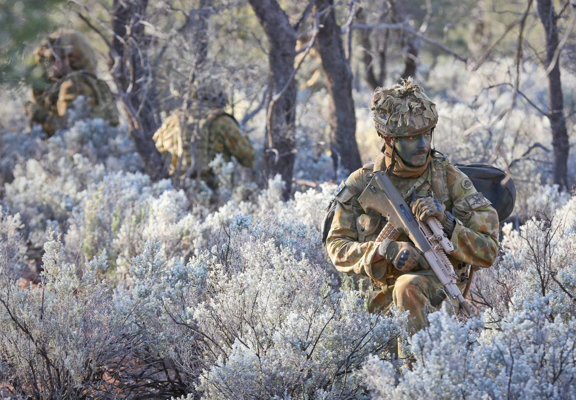 armia australijska broń żołnierze