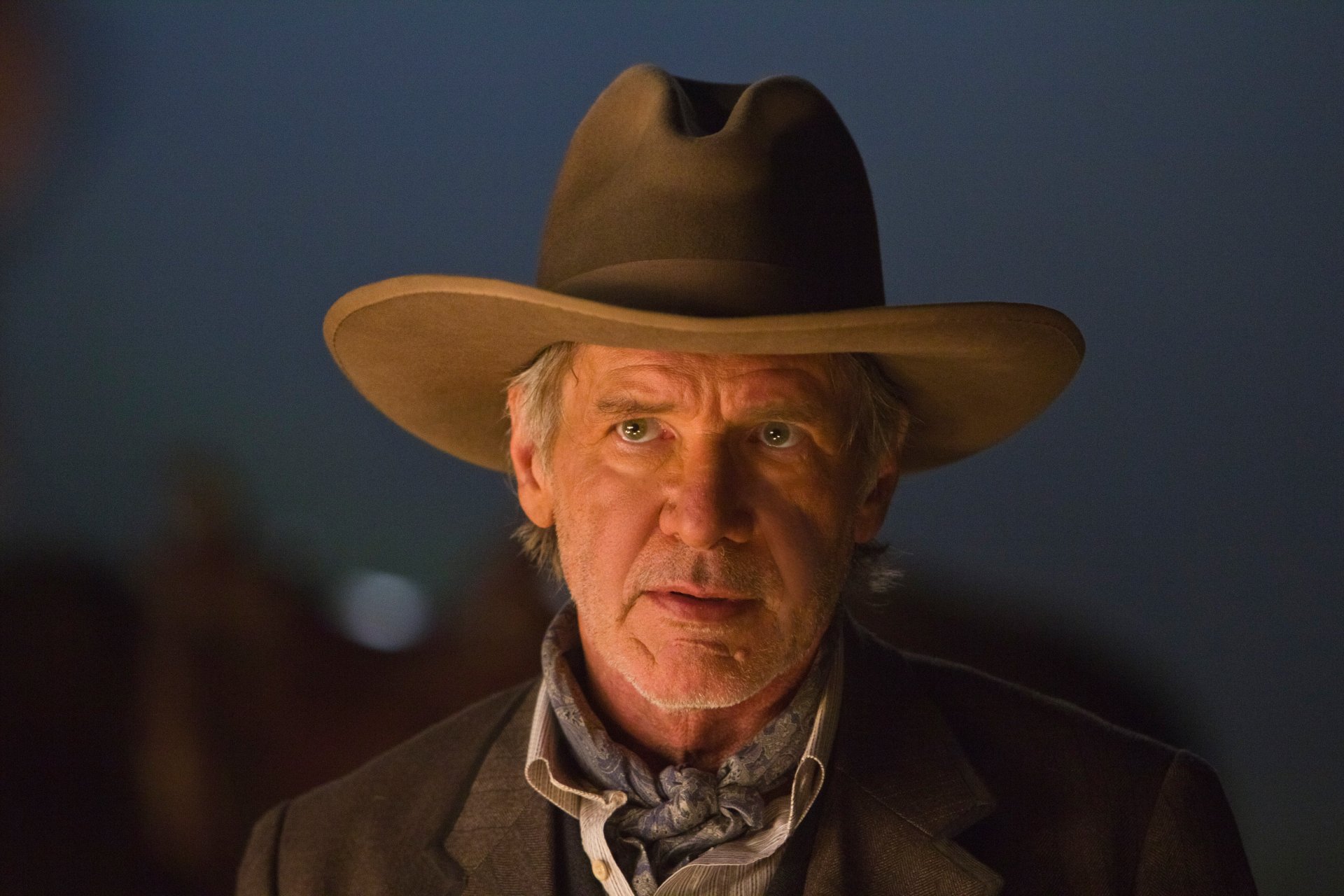 harrison ford kapelusz portret kowboje kontra kosmici