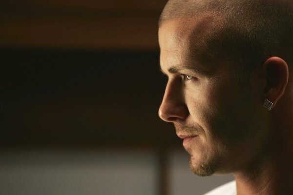 David Beckham stał się całkowicie łysym mężczyzną