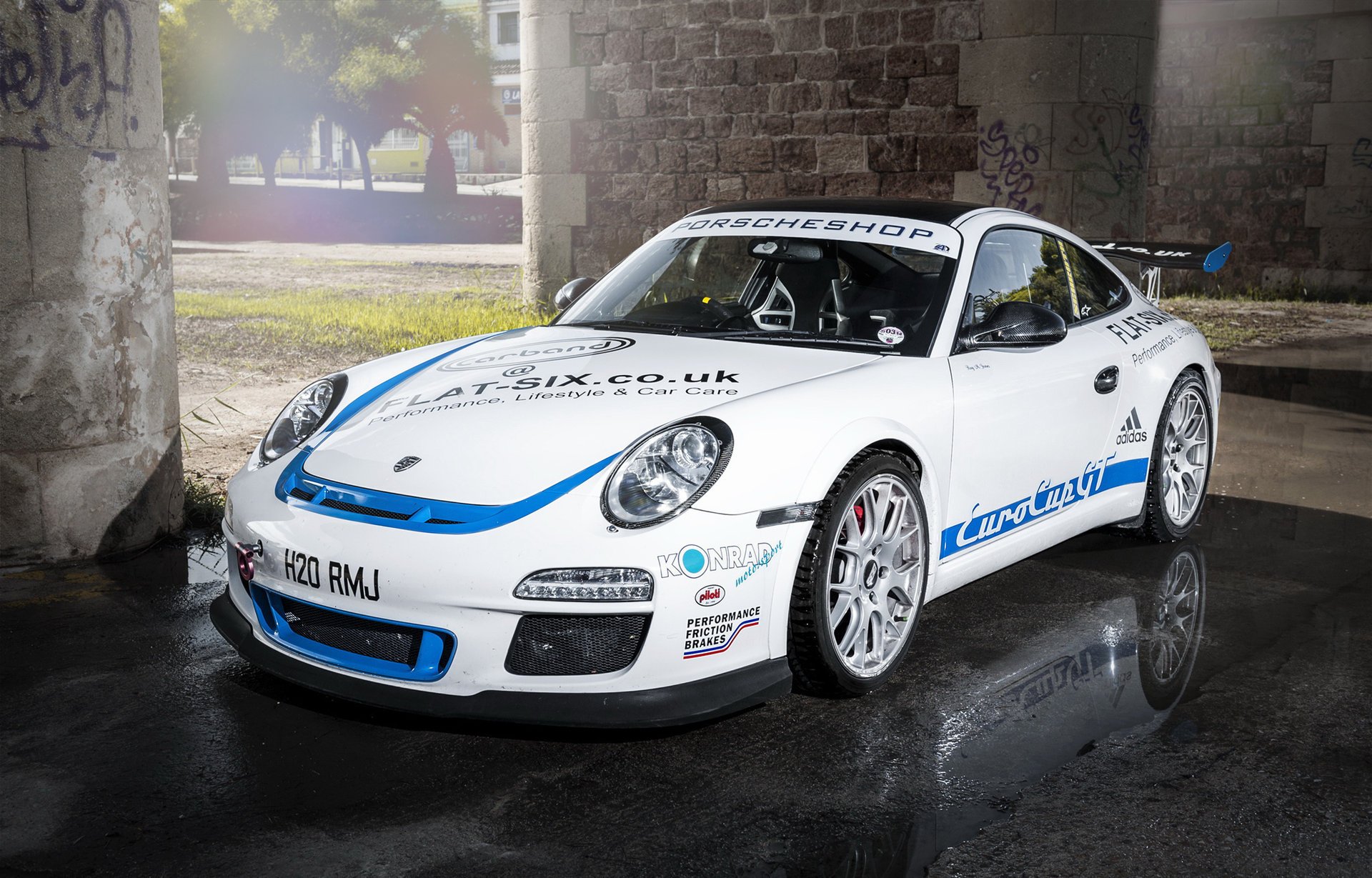 porsche тюнинг белый 2014 911 carrera