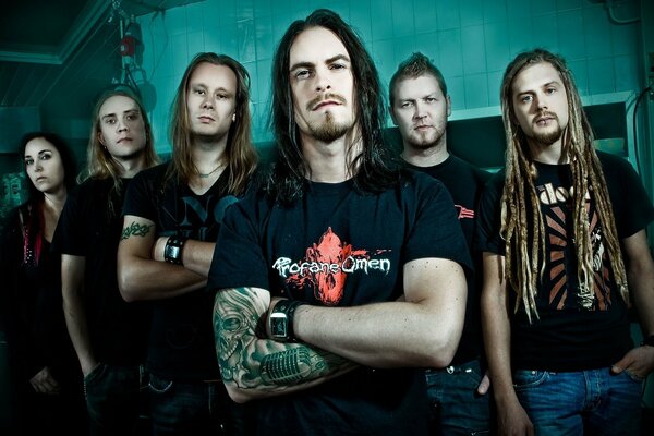 Zespół Meigrain z fińskim metalem