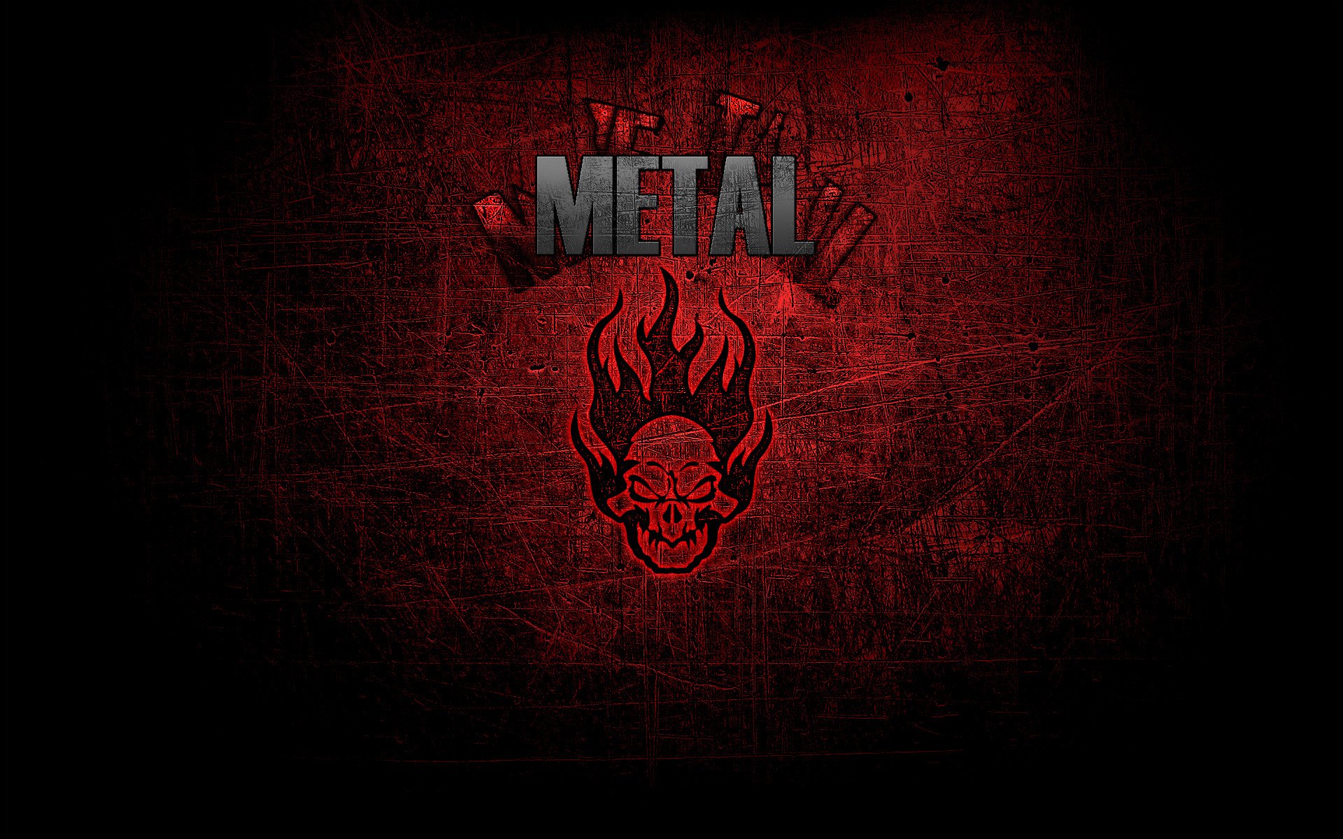 metal muzyka czaszka styl metal