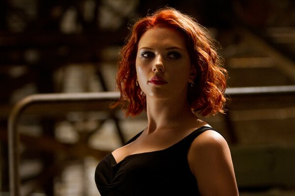 Scarlett Johansson jako Czarna Wdowa
