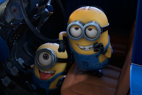 Sługusy z kreskówki Despicable Me 2