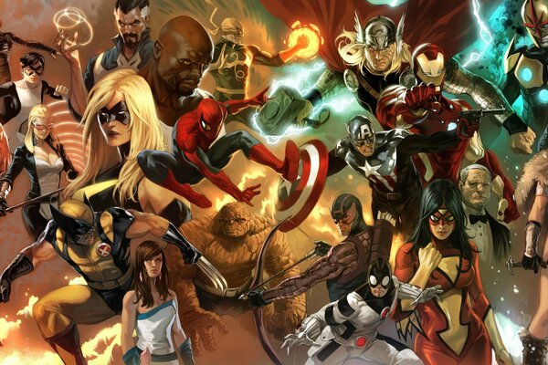 Komiksy Marvela są bardzo lubiane przez dzieci i nastolatki