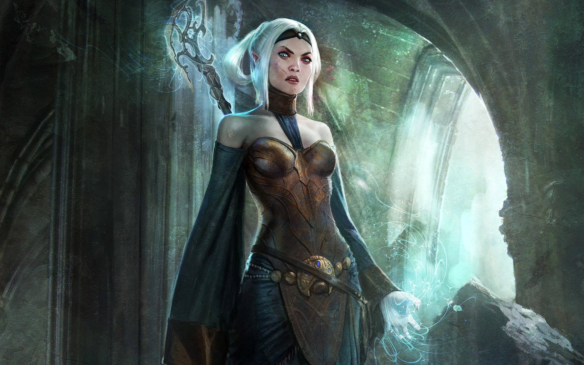 dragon age маг шрам
