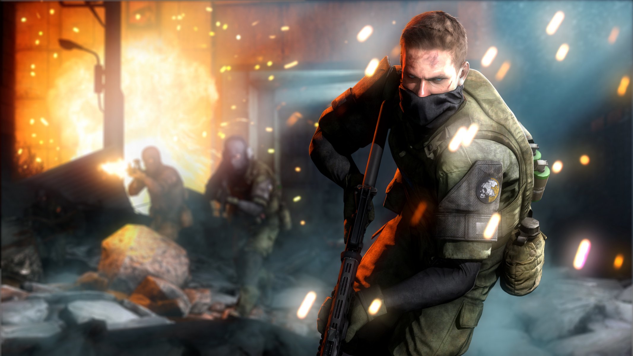 outer heaven mgs militaires без границ солдаты огонь фан-арт metal gear solid v : the phantom pain metal gear solid v: земельные нули