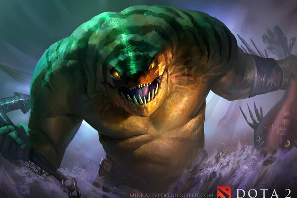 Przerażający Lewiatan z dota 2 nadchodzi na Ciebie