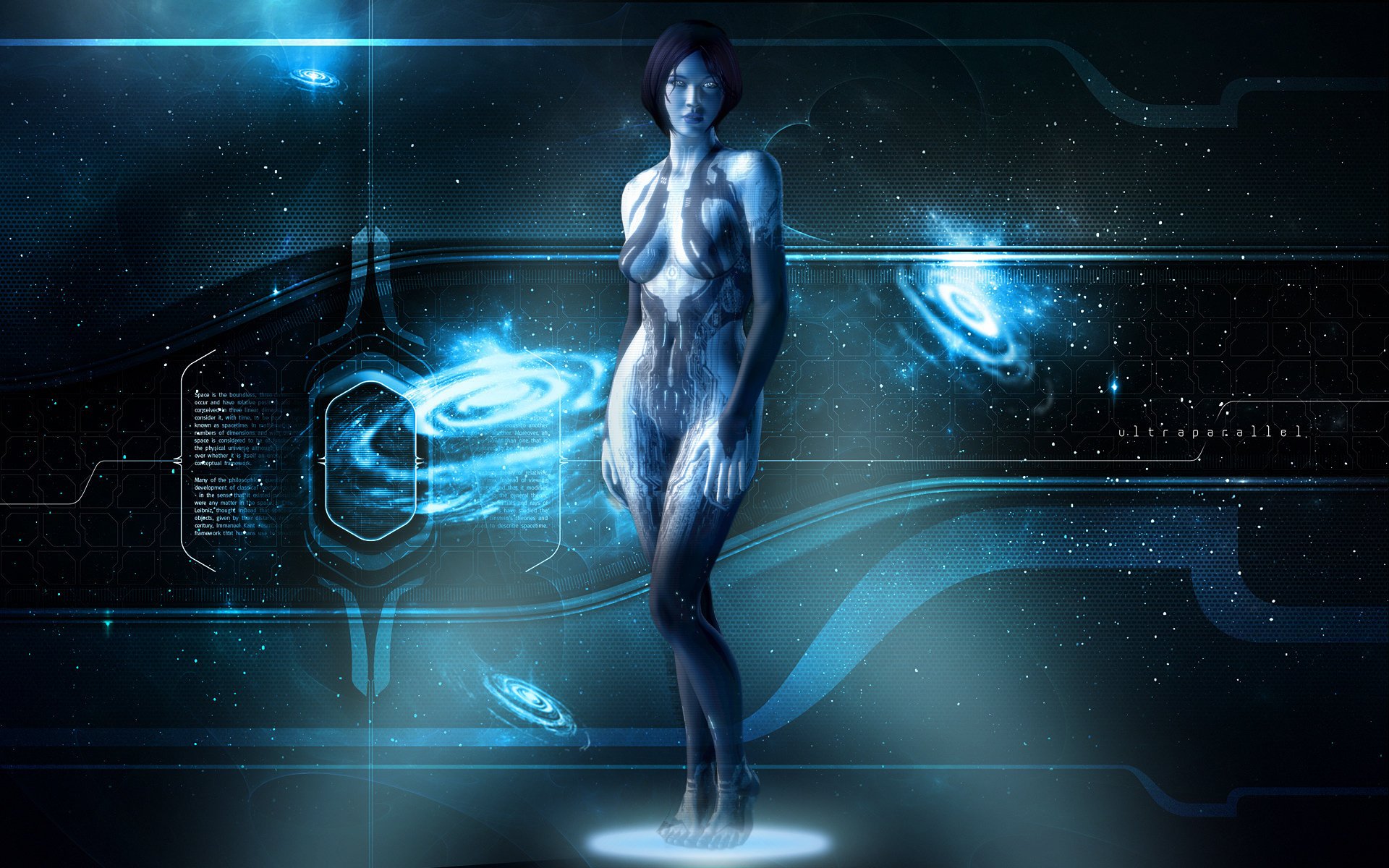 halo 4 кортана xbox 360 голограмма