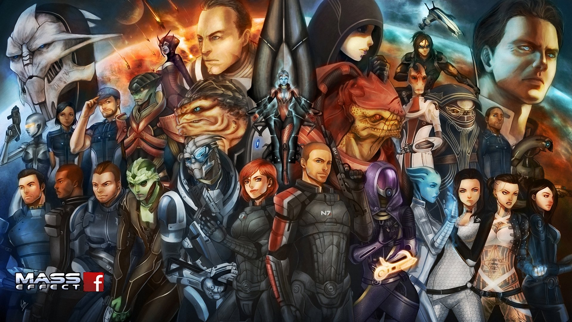 фан-арт mass effect персонажи жнец шепард цербер нормандия самара легион ария t loak обозначим человек гаррус вакариана тали цору миранда лоусон джон лиара т сони гнездо mordin джефф шутник goto эндера тан кайден аленк