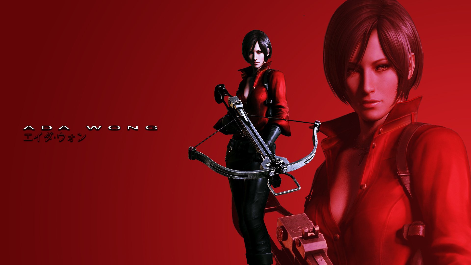 resident evil 6 обитель зла ада вонг красный фон