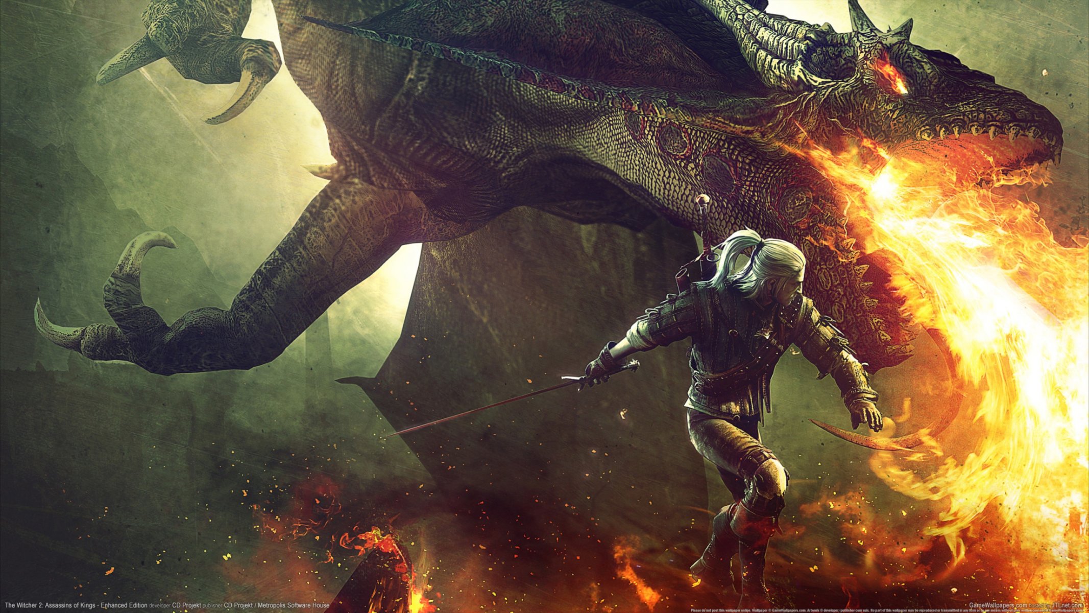 the witcher 2 убийцы королей ведьмак 2 дополненное издание геральт дракон