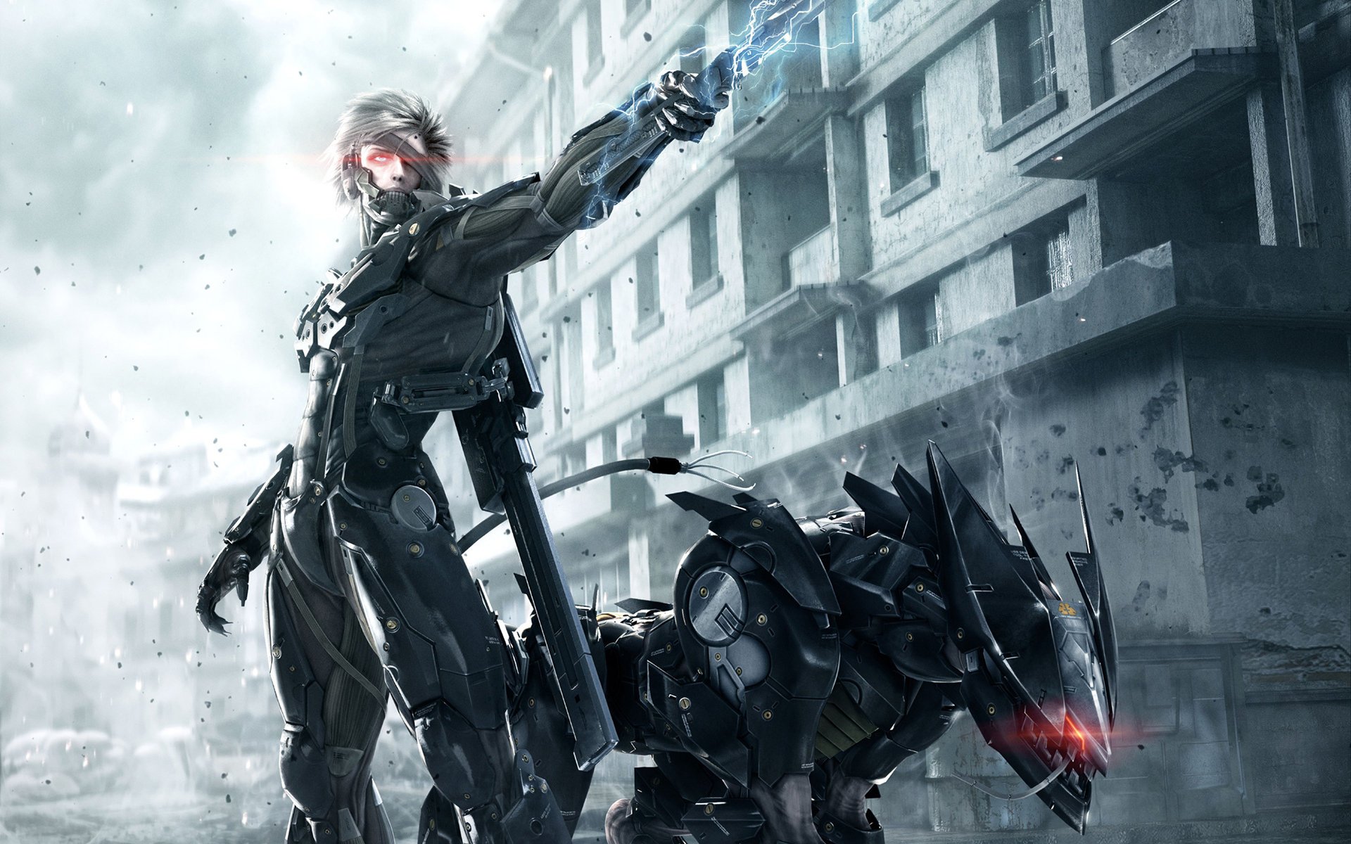 metal gear rising: revengeance ниндзя киборг райден дом меч броня konami платины игры kojima production