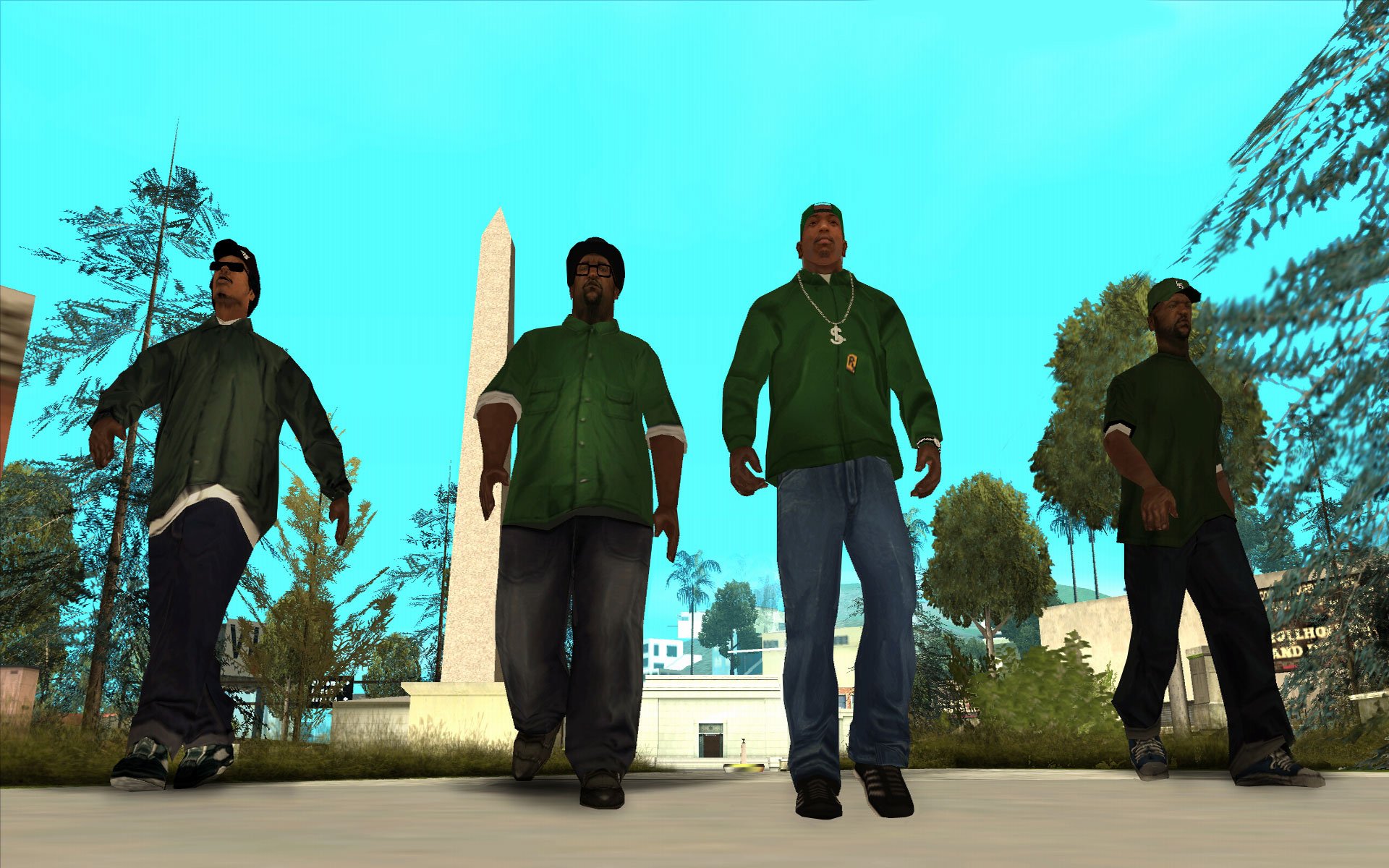 grand theft auto сан-андреас сан-андреас карл джонсон сиджей мелвин харрис биг смоук шон джонсон ланс уилсон райдер