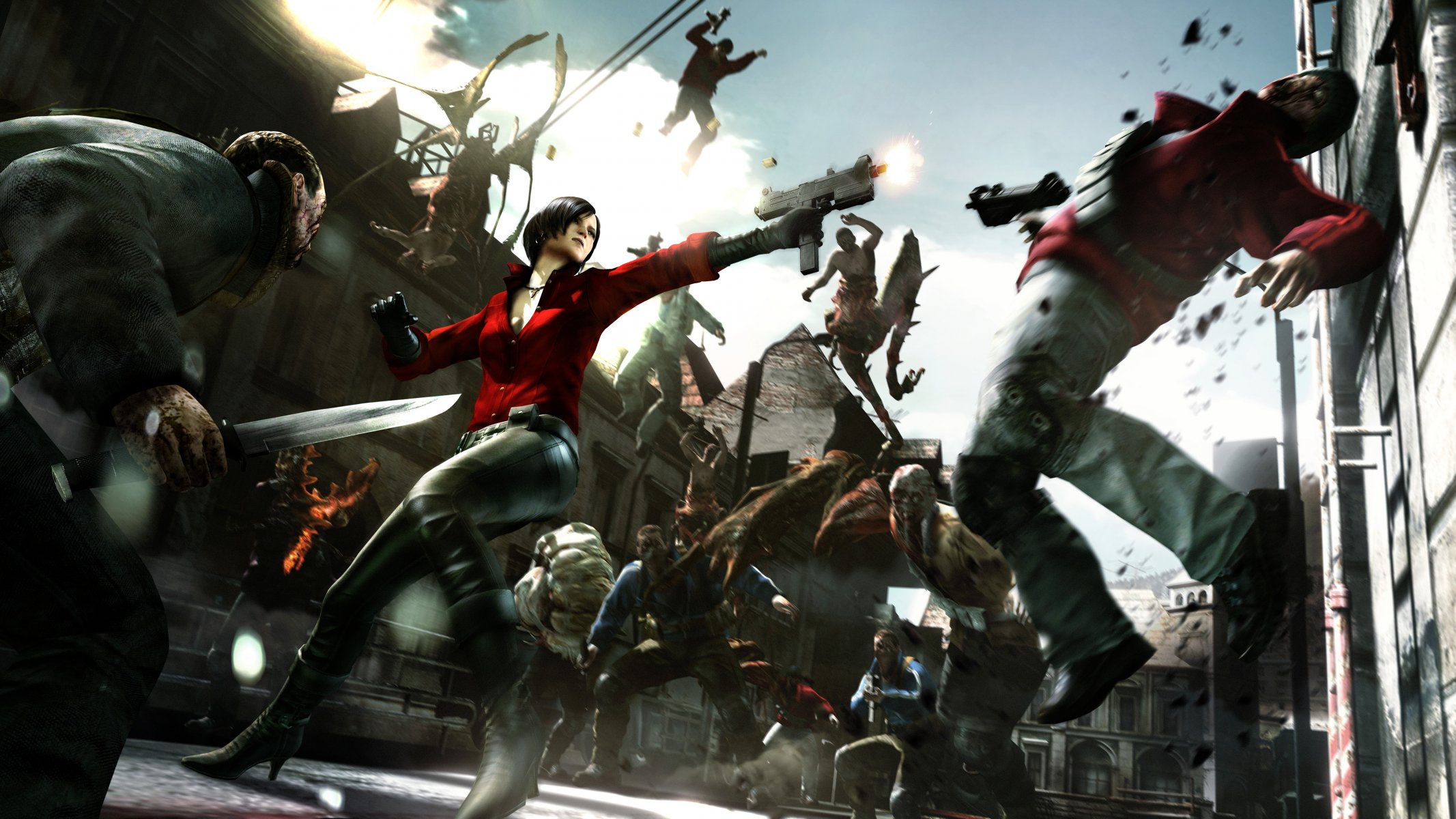 resident evil 6 обитель зла 6 biohazard 6 биологическая угроза 6 ада вонг монстры нож дж аво оружие эдония capcom