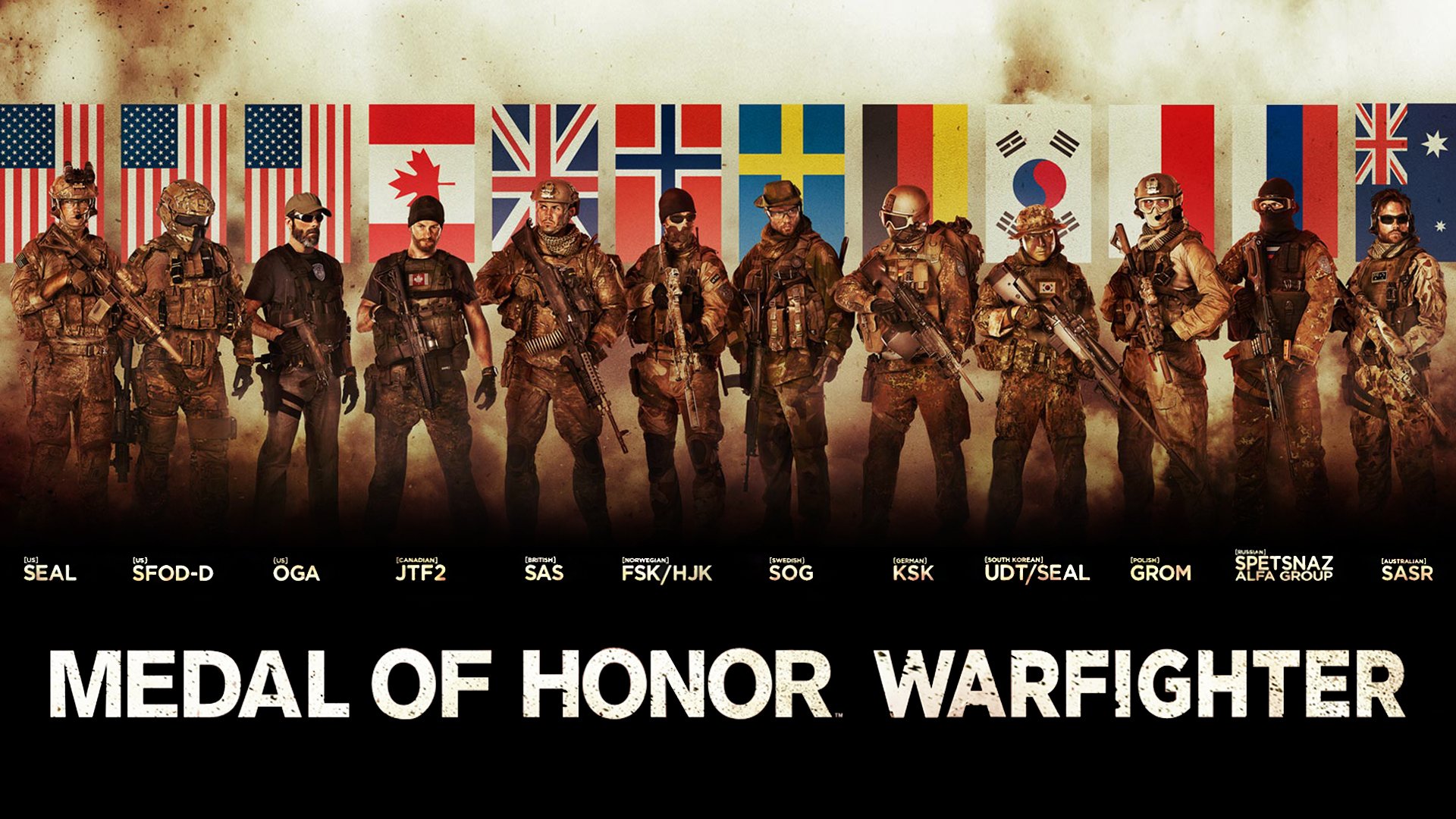 medal of honor warfighter солдаты флаги