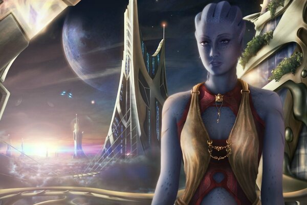 Liara T Soni Rhoda Azari z mass effect