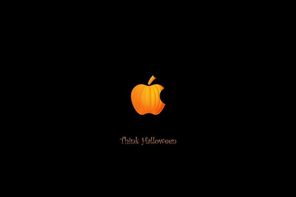 Znak Apple w postaci dyni