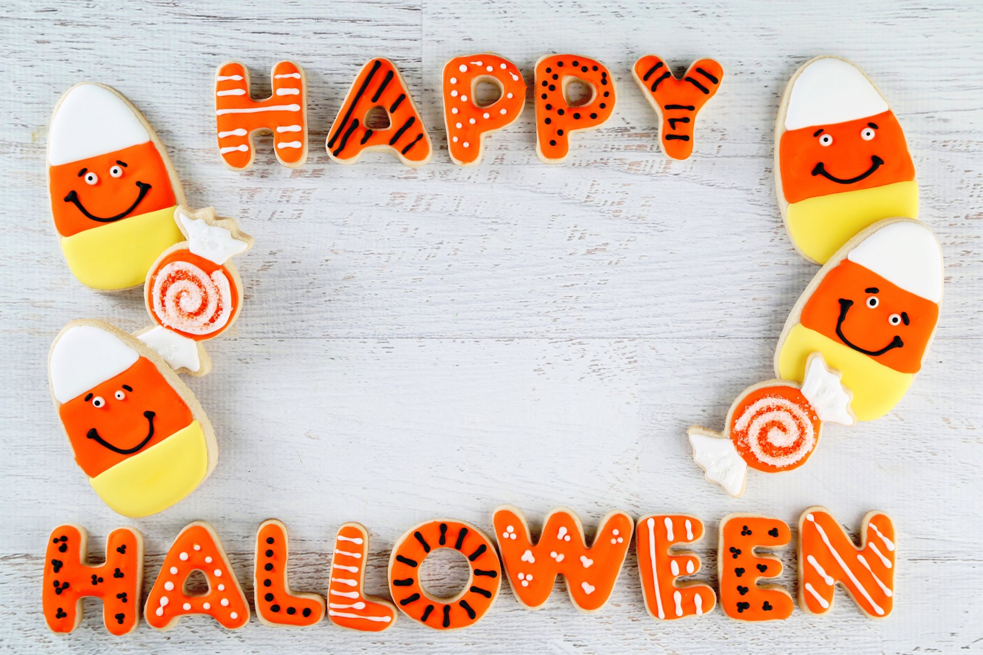 szczęśliwy halloween dynia ciasteczka lukier