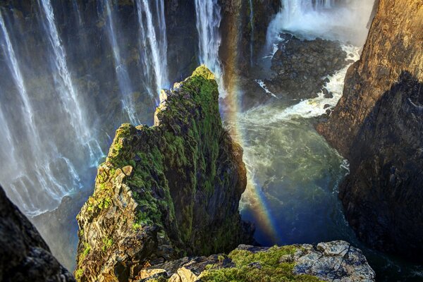 Wodospady Wiktorii w Zimbabwe